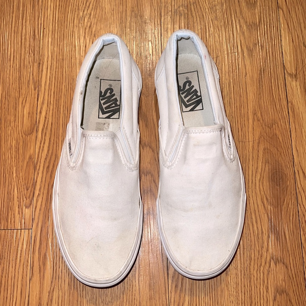 White vans women’s size 8